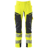 Mascot Kl.2 Accelerate Safe Warn Stretchbundhose 19279-510 – gelb/schwarzblau