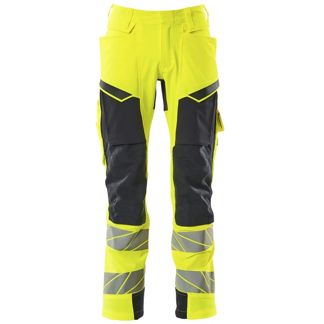 Mascot Kl.2 Accelerate Safe Warn Stretchbundhose 19279-510 – gelb/schwarzblau