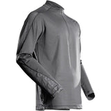 Mascot 22681-618 Customized Zip-Langarmshirt – anthrazit