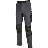 U-Power Atom Long Performance Stretch Bundhose – asphalt grey