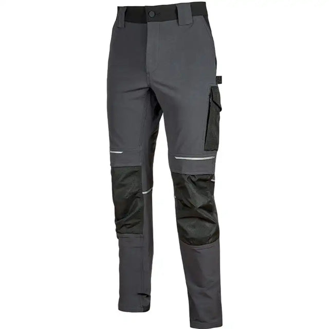 U-Power Atom Long Performance Stretch Bundhose – asphalt grey