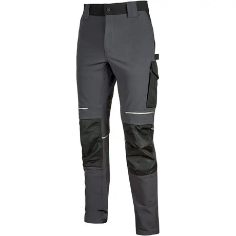 U-Power Atom Short Performance Stretch Bundhose – asphalt grey