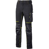 U-Power Atom Short Performance Stretch Bundhose – black carbon