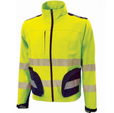 U-Power BEA Warnschutz Stretch Bundjacke 2in1 – yellow