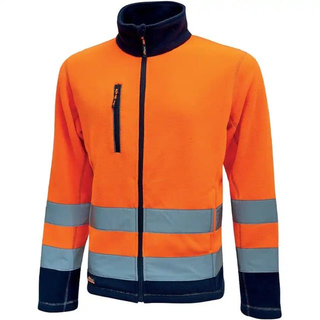 U-Power Boing Hi-Light Warnschutz Fleecejacke – orange