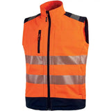 U-Power Dany Hi-Light Warnschutz Softshellweste – orange