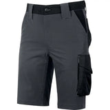 U-Power Mercury Future Stretch Shorts – asphalt grey