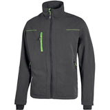 U-Power Pluton Performance Stretch Bundjacke – asphalt grey/green