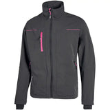 U-Power Damen Pluton Lady Stretch Bundjacke – grey/fucsia