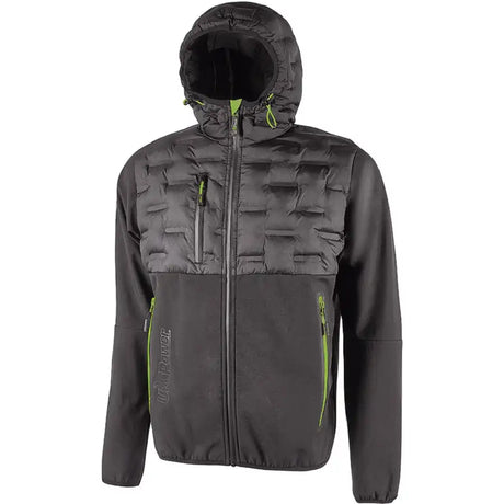 U-Power Spock Future Hybridjacke – asphalt grey