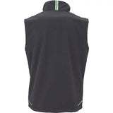 U-Power Universe Future Softshellweste – asphalt grey/green