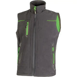 U-Power Universe Future Softshellweste – asphalt grey/green