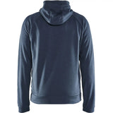 Blåkläder 3463 Hybrid Kapuzen-Sweatjacke – taubenblau/dunkelmarine