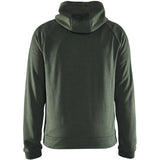 Blåkläder 3463 Hybrid Kapuzen-Sweatjacke – herbstgrün/schwarz