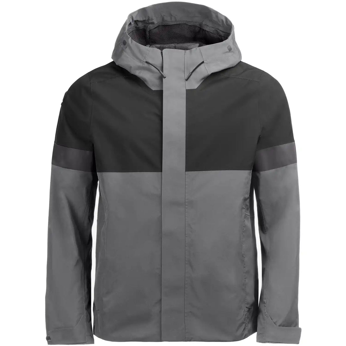 FHB Luca Regenjacke – grau/schwarz