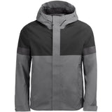 FHB Luca Regenjacke – grau/schwarz