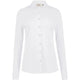 Hakro Cotton TEC 136 langarm Bluse – weiß