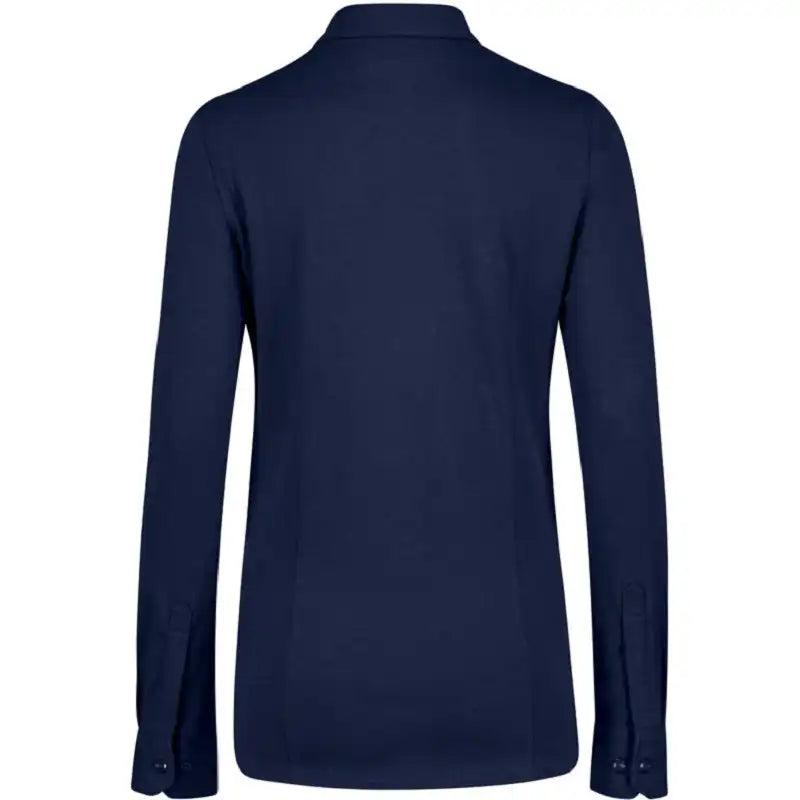 Hakro Cotton TEC 136 langarm Bluse – tinte