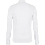 Hakro Cotton TEC 137 langarm Hemd – weiß