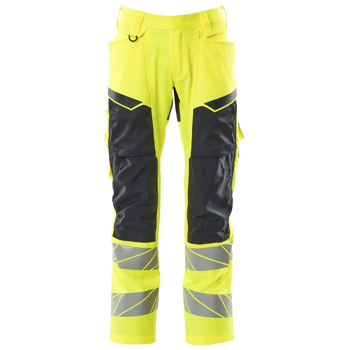 Mascot Accelerate Safe Warnschutz Bundhose Kl.2 – gelb/schwarzblau