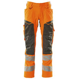 Mascot Accelerate Safe Warnschutz Bundhose Kl.2 – orange/dunkelanthrazit