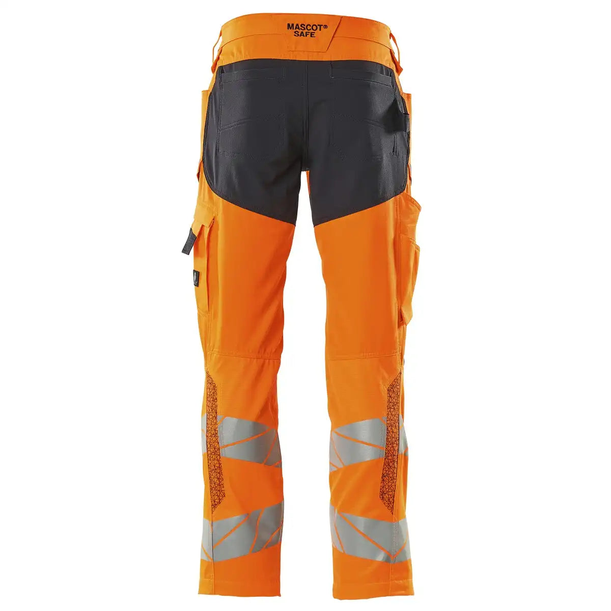 Mascot Accelerate Safe Warnschutz Bundhose Kl.2 – orange/schwarzblau