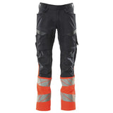 Mascot Accelerate Safe Warnschutz Bundhose Kl.1 19679-236 – schwarzblau/rot