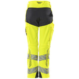 Mascot K2 Acceleratesafe Dame Warn Stretchbundhose – gelb/schwarzblau