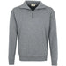 Hakro Premium 451 Zip Sweat-Shirt – grau-meliert