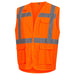 Nitras 7119 Warnweste antistatisch Kl. 1 – orange