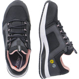 Jalas Damen 5628 Tempus S1P Sicherheitshalbschuh schwarz – schwarz
