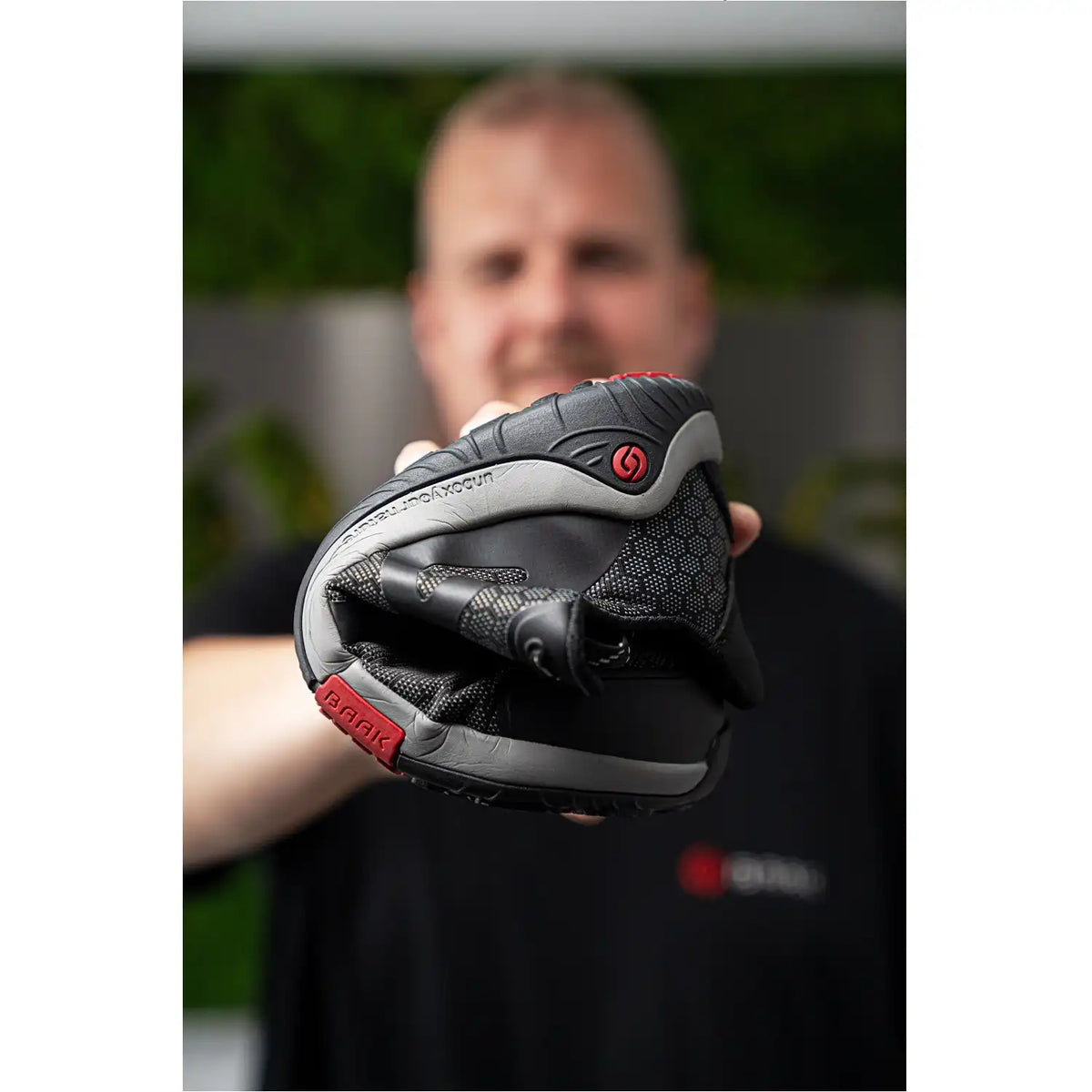 Baak Phoenix S3S Barfuß Sicherheitshalbschuhe grau – grau