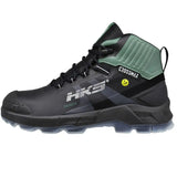 HKS Pioneer S3S Sicherheitshochschuhe schwarz – schwarz