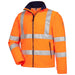 Nitras Motion TEX VIZ 7061 Warnschutz Fleeejacke – orange