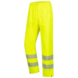 Nitras Motion TEX VIZ Plus Warnschutz Regenhose – gelb