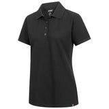 Nitras Damen Motion TEX Plus Poloshirt – schwarz