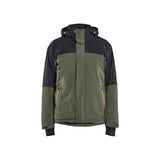 Blåkläder 4991 Striker Stretch Winterjacke – waldgrün/rost