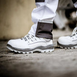 Nitras Sport Step S3 Sicherheitshalbschuh white – weiß