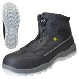 Nitras Sport Step MID FIT S3 Sicherheitshochschuhe schwarz – schwarz