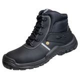 Nitras Utility Step MID S3L Sicherheitshochschuhe schwarz – schwarz