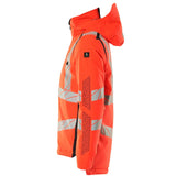 Mascot Accelerate Safe Warnschutz Winterjacke – rot/schwarzblau