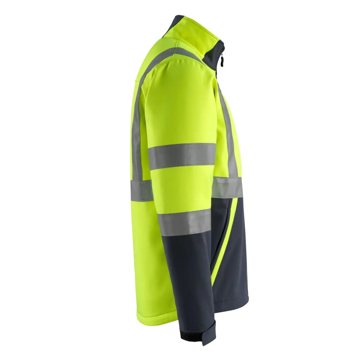 Mascot Kiama Safe Light Warn-Softshelljacke – gelb/schwarzblau