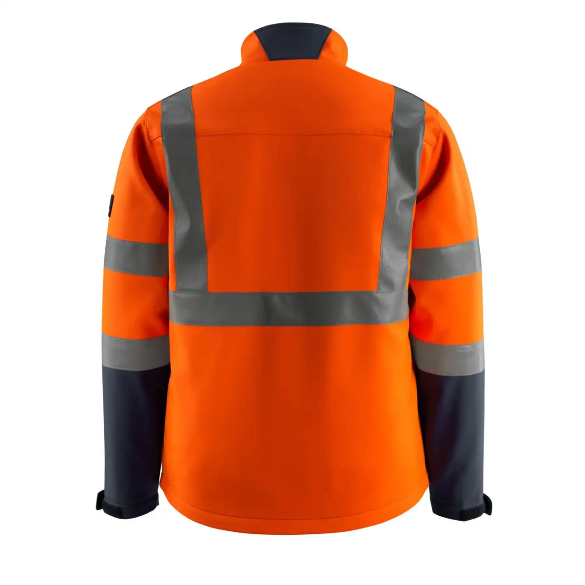 Mascot Kiama Safe Light Warn-Softshelljacke – orange/schwarzblau