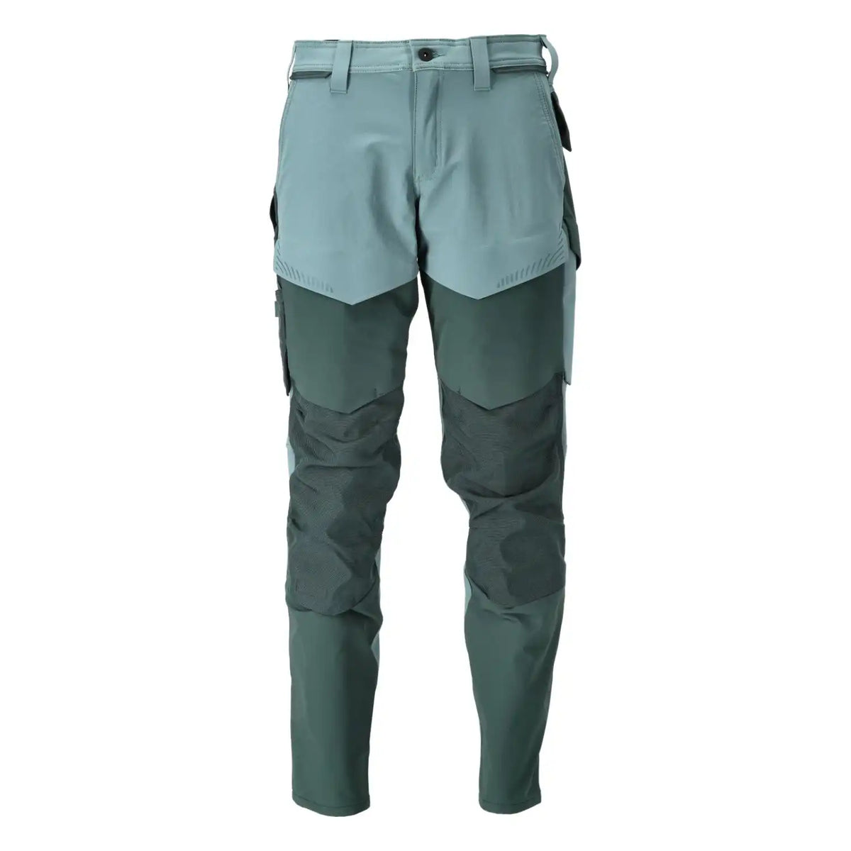 Mascot 22379-311 Customized Stretch Bundhose – hell-waldgrün/waldgrün
