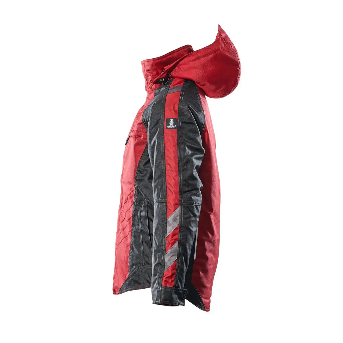 Mascot Frankfurt Unique mehrfarbig Pilotjacke – rot/schwarz