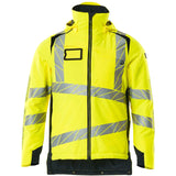Mascot Accelerate Safe Warnschutz Winterjacke – gelb/schwarzblau