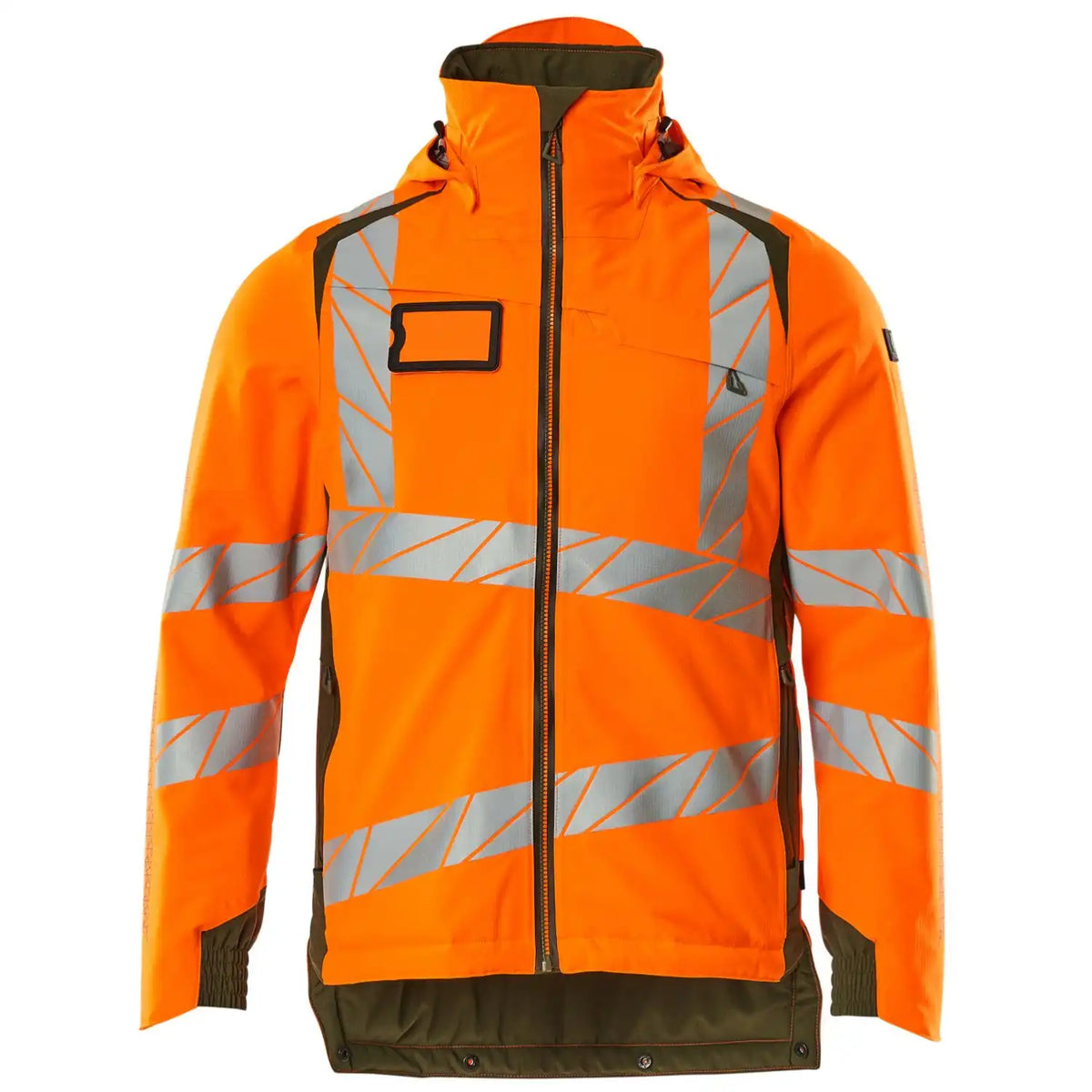Mascot Accelerate Safe Warnschutz Winterjacke – orange/moosgrün
