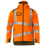 Mascot Accelerate Safe Warnschutz Winterjacke – orange/moosgrün