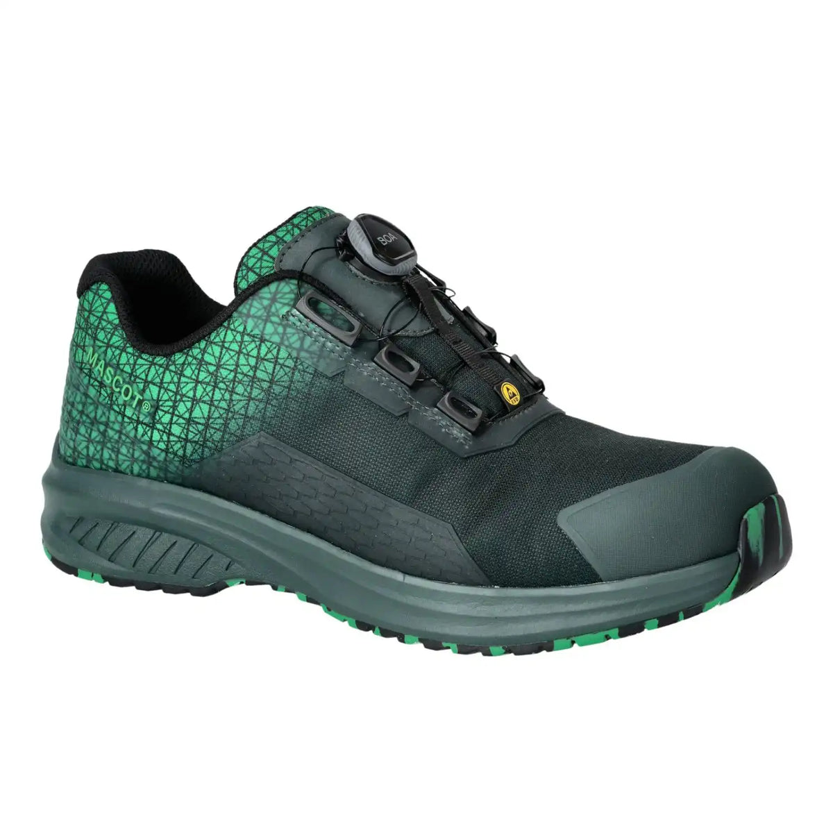 Mascot F1501-909-03333 S3S Sicherheitshalbschuh grün – grün