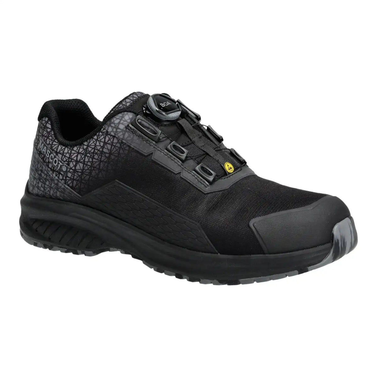 Mascot F1501-909-09 S3S Sicherheitshalbschuh schwarz – schwarz